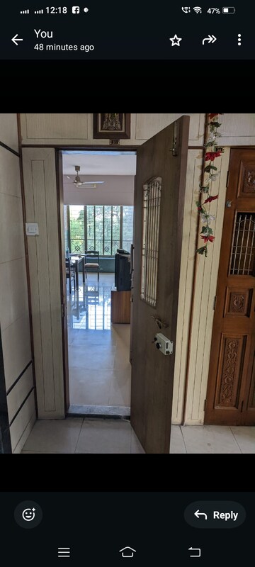 Balcony in 2 BHK Apartment at Vijay Enclave, Waghbil – for Rent