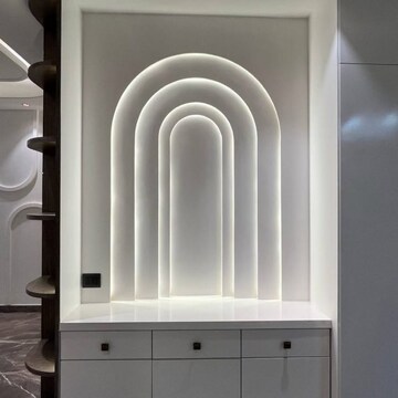 Kitchen in 4 BHK Builder Floor at Ansal API Esencia, Sector 67 – for Sale