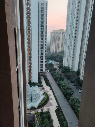 Balcony in 1 BHK Apartment at Lodha Crown Quality Homes, Majiwada – for Rent