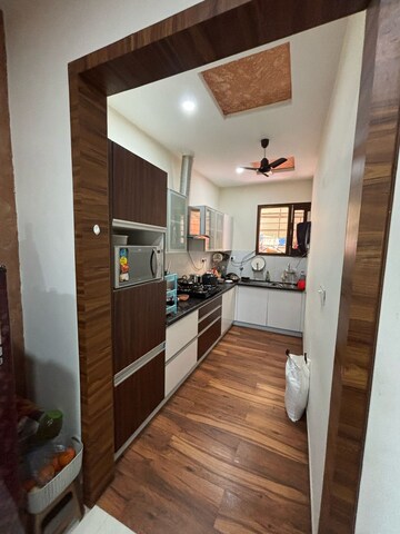 Kitchen in 2 BHK Builder Floor at Aerocity – for Rent