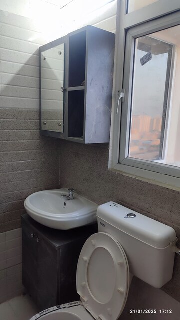 Bathroom in 2 BHK Apartment at Signature Orchard Avenue 2, Sector 93 – for Rent