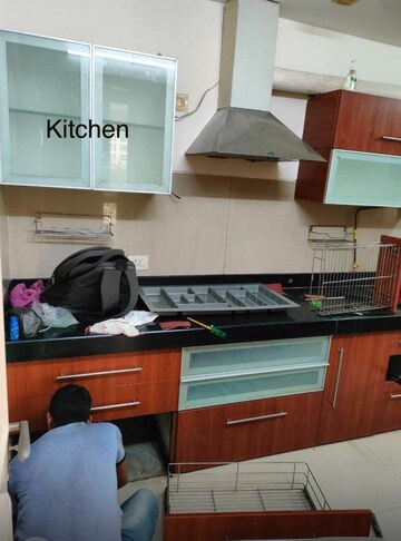 Kitchen in 3 BHK Apartment at Raheja Acropolis, Deonar – for Rent