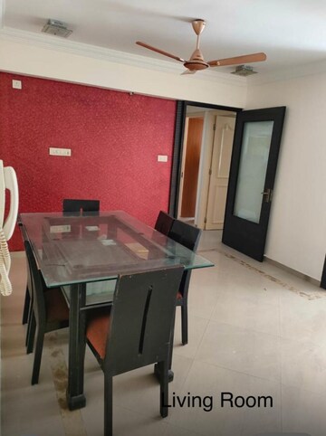 Living Room in 3 BHK Apartment at Raheja Acropolis, Deonar – for Rent
