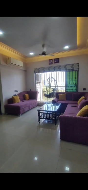 Living Room in 2 BHK Apartment at Dedhia Palatial Height, Powai – for Sale