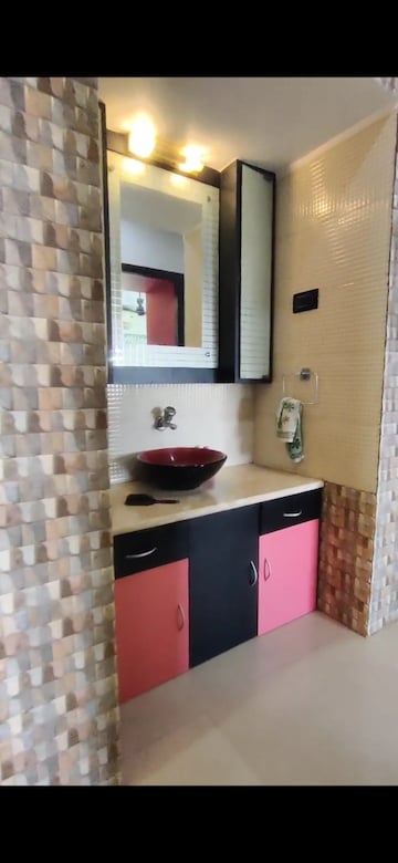 Bathroom in 2 BHK Apartment at Dedhia Palatial Height, Powai – for Sale