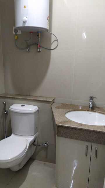 Bathroom in 3 BHK Apartment at Emaar Gurgaon Greens, Sector 102 – for Rent