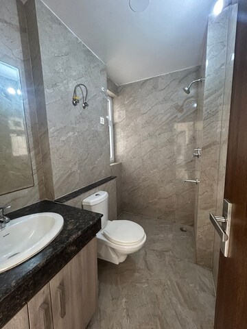 Bathroom in 4 BHK Apartment at Adani Oyster Platinum Tower, Sector 102 – for Rent