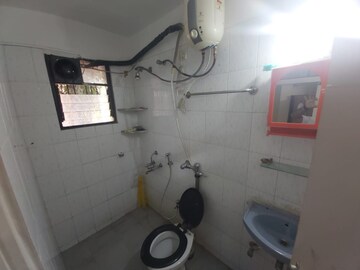 Bathroom in 2 BHK Apartment at Runwal Meadows, Warje – for Rent
