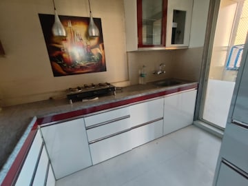 Kitchen in 2 BHK Apartment at Hiranandani Gardens Lake Castle, Powai – for Rent