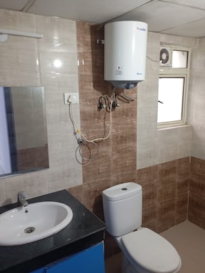 Bathroom in 3 BHK Apartment at Nimbus The Hyde park, Sector 78 – for Sale