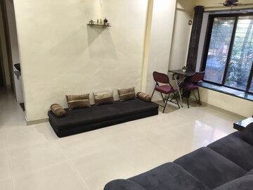 Living Room in 1 BHK Apartment at Runwal Plaza, Vartak Nagar – for Rent