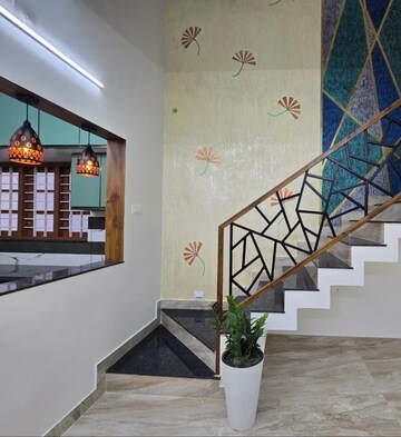 Staircase in 3 BHK Villa at Kalpathi – for Sale
