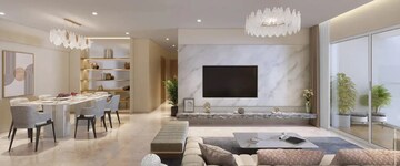Living Room in 3 BHK Apartment at Godrej Bayview, Worli Sea Face – for Sale