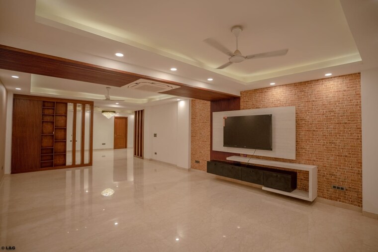 Living Room, sushant-lok-2 4 Bedroom 500 Sq.Yd. Builder Floor In Sector 57 Gurgaon 8775199