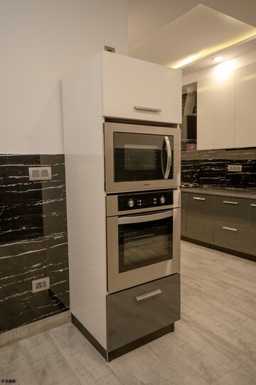 Kitchen in 4 BHK Builder Floor at Sushant Lok 2, Sector 57 – for Sale