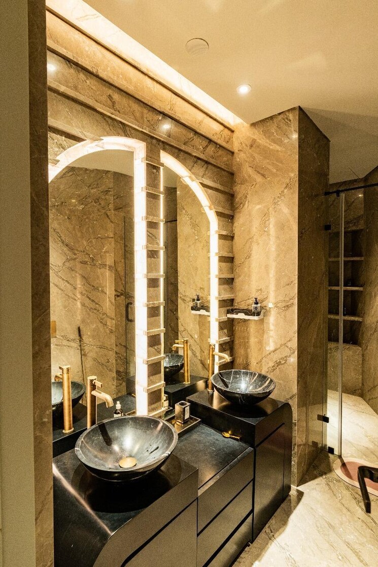 Living Room, lodha-the-world-towers-world-one-tier-2 4 Bedroom 2569 Sq.Ft. Apartment In Worli Mumbai 8775172