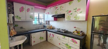 Kitchen in 3 BHK Builder Floor at Diamond Park – for Sale