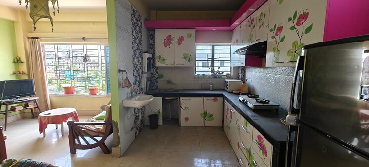Kitchen, diamond park 3 Bedroom 1150 Sq.Ft. Builder Floor In Diamond Park Kolkata 8775209