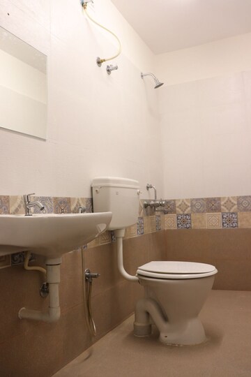 Bathroom in 3 BHK Apartment at Electronic City Phase I – for Rent