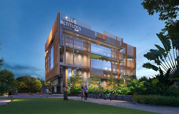 Exterior View, dsr-altitudes 3 Bedroom 2277 Sq.Ft. Apartment In Osman Nagar Hyderabad 8775240