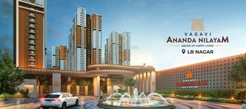 3 BHK Apartment – Exterior View View at Vasavi Ananda Nilayam, Lb Nagar - for Sale