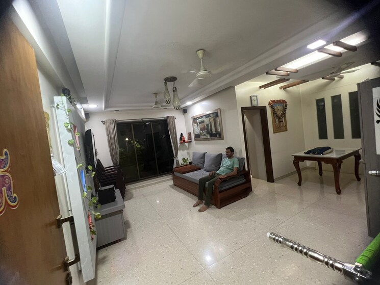 Living Room, trishul-patel-heights 2 Bedroom 1200 Sq.Ft. Apartment In Ghansoli Navi Mumbai 8775259