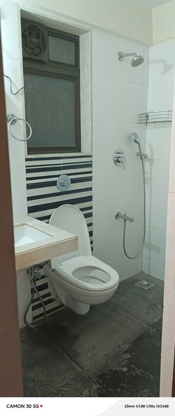Bathroom in 1.5 BHK Apartment at Omkar Raga, Chembur – for Sale