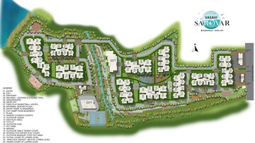 3 BHK Apartment For Sale in Vasavi Sarovar, Kukatpally