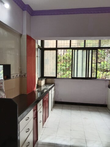 Kitchen in 3 BHK Apartment at Kopar Khairane – for Rent