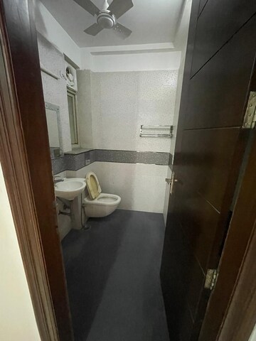 Bathroom in 3 BHK Builder Floor at Chittaranjan Park – for Rent