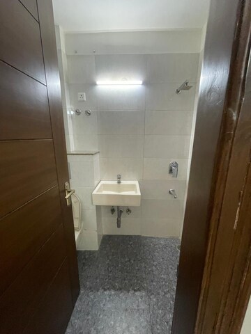 Bathroom in 3 BHK Builder Floor at Chittaranjan Park – for Rent