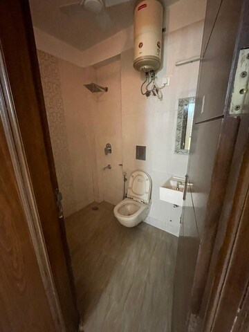 Bathroom in 3 BHK Builder Floor at Chittaranjan Park – for Rent