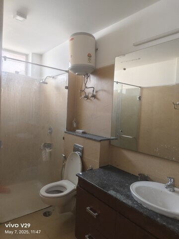 Bathroom in 3 BHK Apartment at Ireo Uptown, Sector 66 – for Rent