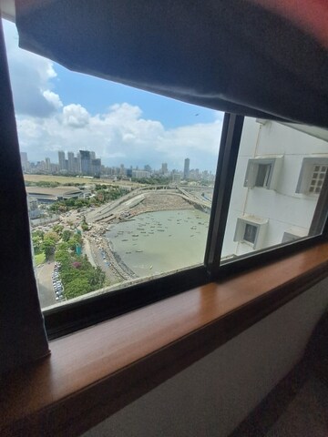 Balcony in 3 BHK Apartment at Samudra Mahal, Worli – for Rent