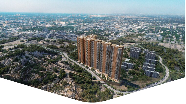 Exterior View, srias-iwa 4 Bedroom 3620 Sq.Ft. Apartment In Nanakramguda Hyderabad 8775397