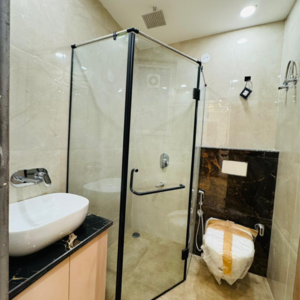 Bathroom in 4 BHK Builder Floor at Ansal API Esencia, Sector 67 – for Sale