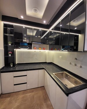 Kitchen in 3.5 BHK Builder Floor at SA HOMES I, Uttam Nagar – for Sale