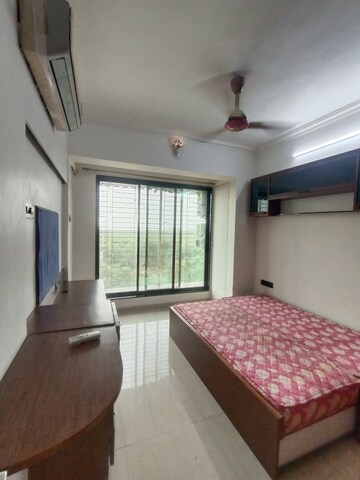 Bedroom in 2 BHK Apartment at Gajra Vignahar Heights, Nerul – for Rent