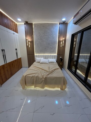 Master Bedroom in 2 BHK Apartment at Sai Elite Galaxy, Dombivli East – for Sale