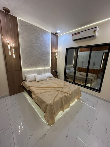 Master Bedroom in 2 BHK Apartment at Sai Elite Galaxy, Dombivli East – for Sale