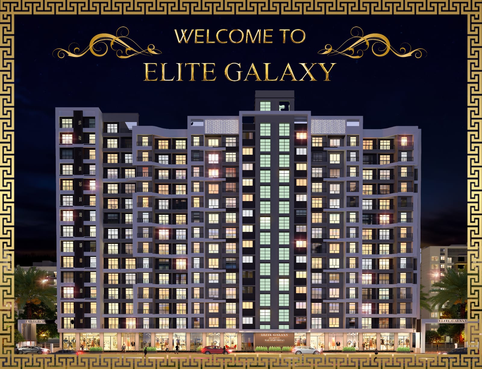 2 BHK 495 Sq.Ft. Apartment in Sai Elite Galaxy