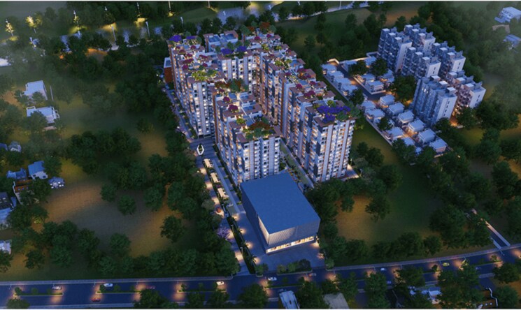 Master Plan, hallmark-skyrena 2 Bedroom 1325 Sq.Ft. Apartment In Narsingi Hyderabad 8775467