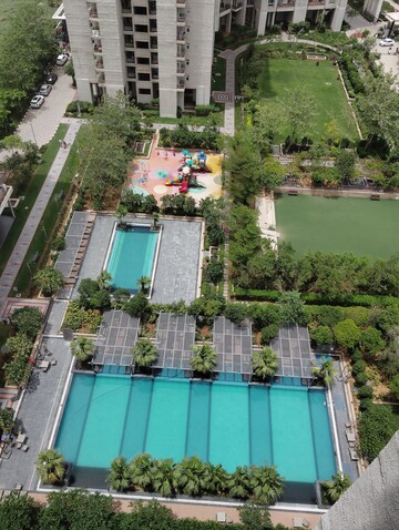 Balcony in 3 BHK Apartment at Mapsko Mount Ville, Sector 79 – for Rent