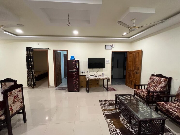 Living Room, banjara hills 3 Bedroom 1800 Sq.Ft. Apartment In Banjara Hills Hyderabad 8775513