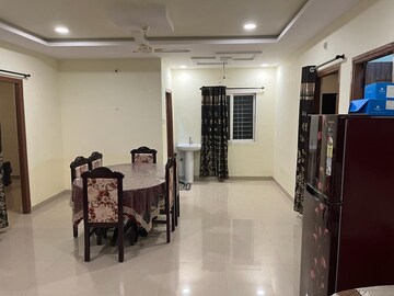 Living Room in 3 BHK Apartment at Banjara Hills – for Rent