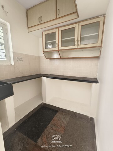 Kitchen in 1 BHK Builder Floor at Iti Layout – for Rent