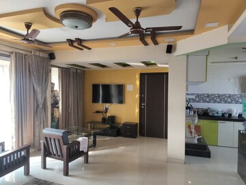 Living Room in 4 BHK Apartment at Kharghar Sector 34 – for Sale