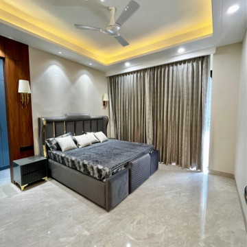 Bedroom in 4 BHK Builder Floor at Ansal API Esencia, Sector 67 – for Sale