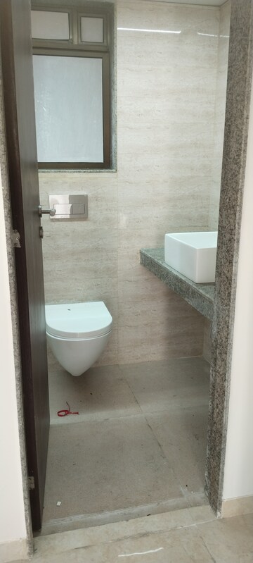 Bathroom in 3 BHK Apartment at Sunteck Maxxworld, Tivri – for Rent