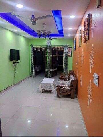 Living Room in 3 BHK Builder Floor at Gyan Khand ii – for Rent